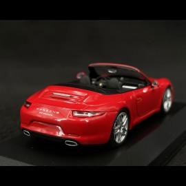 Porsche 911 typ 991 Carrera Cabriolet 2012 Indischrot 1/43 Minichamps WAP0200120C