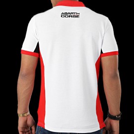 Abarth Corse Polo shirt White ABPS02-200 - men