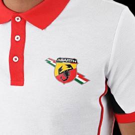 Abarth Corse Polo shirt White ABPS02-200 - men