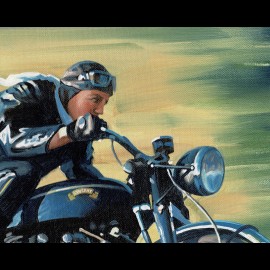 Poster Vincent Rapide original drawing by Benjamin Freudenthal