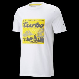 T-Shirt Porsche Turbo Puma White 534832-03 - men