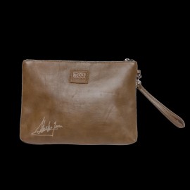 Bag Steve McQueen Khaki Leather 24H du Mans - Jim 3076