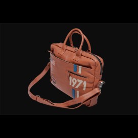 Leather Messenger Bag Wayne Steve McQueen - Havana Orange 26325-2875