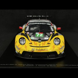 Porsche 911 RSR-19 Type 991 n° 72 Hyperpole LMGTE Pro 24h Le Mans 2021 1/18 Spark 18S699