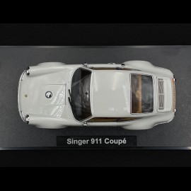 Singer Porsche 911 Coupe 2014 Hellgrau 1/18 KK Scale KKDC180444