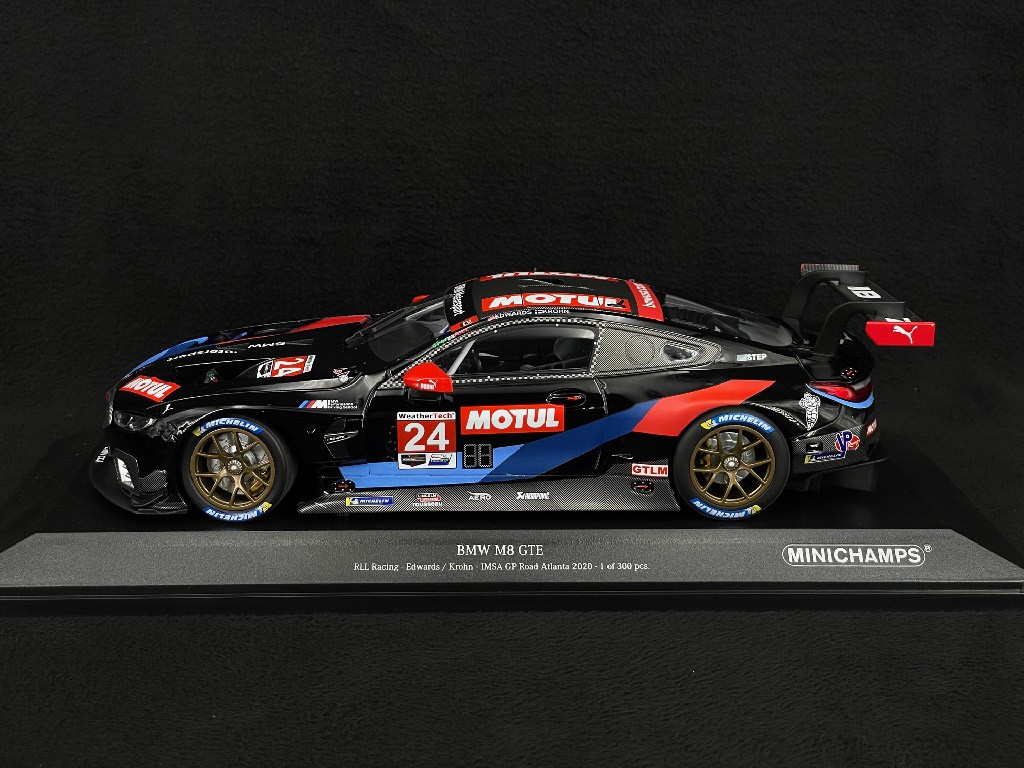 BMW M8 GTE n° 24 IMSA Road Atlanta 2020 1/18 Minichamps 155202994 