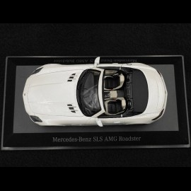 Mercedes-Benz SLS AMG Roadster 2012 Mystic White 1/43 Spark B66960159