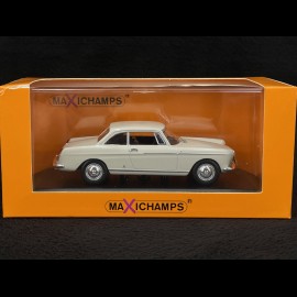 Peugeot 404 Coupe 1962 Elfenbeinweiß 1/43 Minichamps 940112920