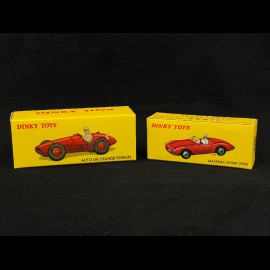 Original Dinky Toys verweist Ferrari 23J /1956 und Maserati 22A /1958