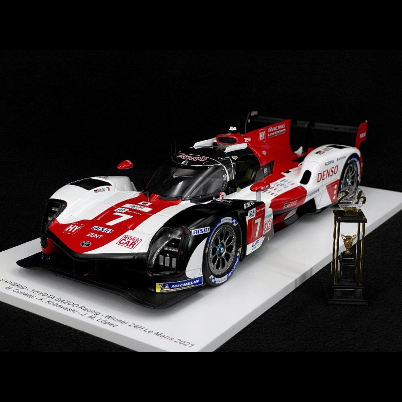 Toyota GR010 Hybrid n° 7 Winner 24h Le Mans 2021 1/18 Spark 18LM21 -  Elfershop