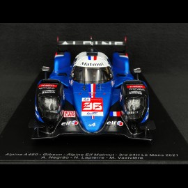 Alpine A480 n° 36 3. 24h Le Mans 2021 1/18 Spark 18S691