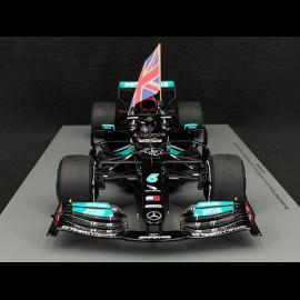 Lewis Hamilton Mercedes-AMG F1 W12 n° 44 Winner GP Great Britain 2021 1/18 Spark 18S599