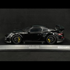 Porsche 911 GT2 RS Type 991 Weissach Package 2018 Schwarz 1/18 Minichamps 153068321