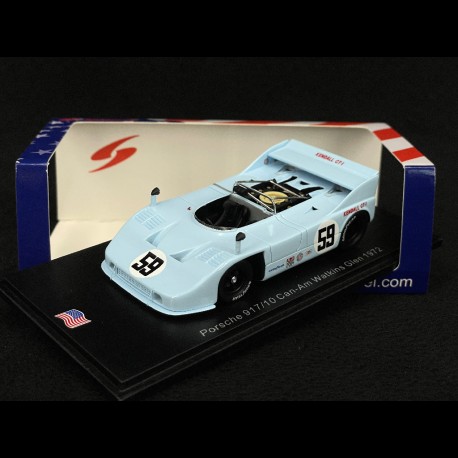 適当な価格 Can-Am 59 n° 917/10 Porsche Watkins Spark 1/43 1972 Glen レーシングカー
