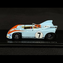 Porsche 908/3 n° 7 2nd 1000km Monza 1972 1/43 Spark S2333