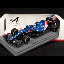 Fernando Alonso Alpine A521 n° 14 3. GP Qatar 2021 F1 1/43 Spark S7851