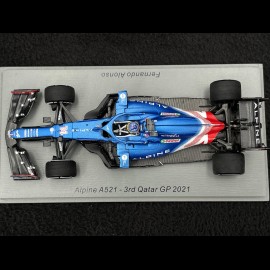 Fernando Alonso Alpine A521 n° 14 3. GP Qatar 2021 F1 1/43 Spark S7851