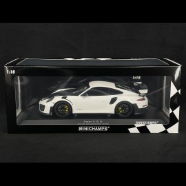 Porsche 911 GT2 RS Type 991 2018 Pure White 1/18 Minichamps 155068310