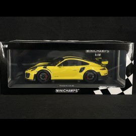 Porsche 911 GT2 RS Type 991 Weissach Package 2018 Racing Yellow 1/18 Minichamps 155068311