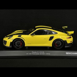 Porsche 911 GT2 RS Type 991 Weissach Package 2018 Racing Yellow 1/18 Minichamps 155068311