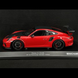 Porsche 911 GT3 RS Type 991 2019 Indischrot 1/18 Minichamps 155068230