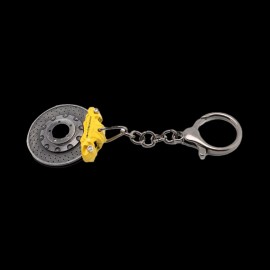 Porsche brake disc keyring yellow WAP0503700PSAB