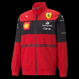 Ferrari Jacke Puma Leclerc Sainz F1 Rot / Schwarz 701219168-001 - herren