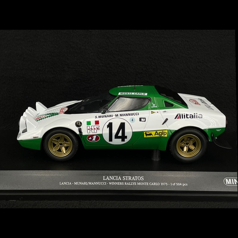 Lancia Stratos n° 14 Winner Rallye Monte Carlo 1975 1/18 Minichamps  155751714