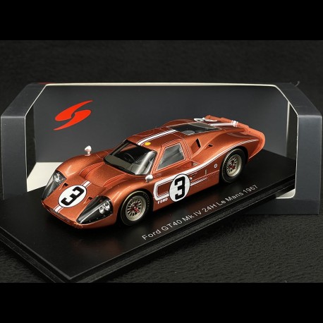 Ford GT40 Mk4 n° 3 24h Le Mans 1967 1/43 Spark S4543 - Elfershop