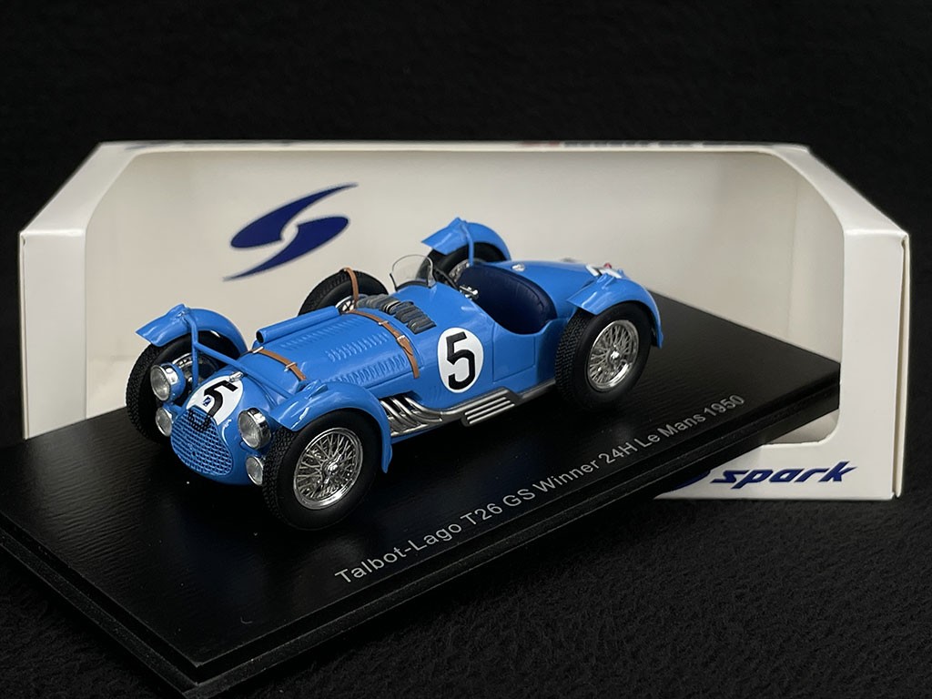 Talbot Lago T26 GS No.5 Winner Le Mans 1950 Louis Rosier - Jean