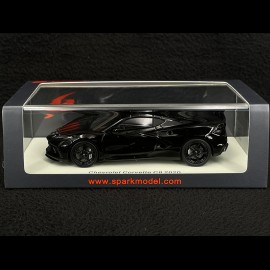 Chevrolet Corvette C8 2020 Black 1/43 Spark S5061