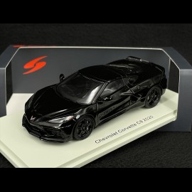 Chevrolet Corvette C8 2020 Black 1/43 Spark S5061