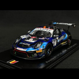 Porsche 911 GT3 R Type 991 n° 47 24h Spa 2021 1/43 Spark SB433