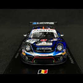 Porsche 911 GT3 R Type 991 n° 47 24h Spa 2021 1/43 Spark SB433