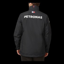 Mercedes-AMG Petronas Jacke F1 Team Hamilton / Russell Regenjacke Schwarz 701219238-001 - herren