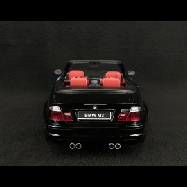 BMW M3 E46 Convertible 2004 Schwarz 1/18 Ottomobile OT380