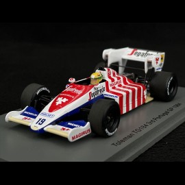 Ayrton Senna Toleman TG184 F1 n° 19 3rd GP Portugal 1984 1/43 Spark S2784