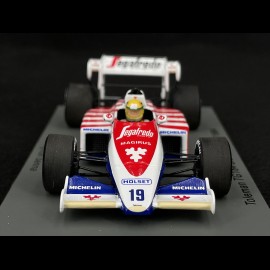 Ayrton Senna Toleman TG184 F1 n° 19 3rd GP Portugal 1984 1/43 Spark S2784