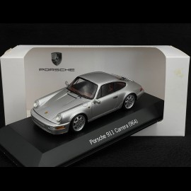 Porsche 911 type 964 Carrera 1990 silbergrau 1/43 Spark MAP02020714