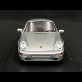 Porsche 911 type 964 Carrera 1990 silbergrau 1/43 Spark MAP02020714