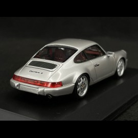 Porsche 911 type 964 Carrera 1990 silbergrau 1/43 Spark MAP02020714