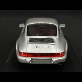 Porsche 911 type 964 Carrera 1990 silbergrau 1/43 Spark MAP02020714