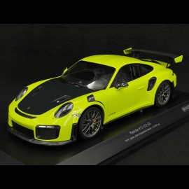 Porsche 911 GT2 RS Type 991 2018 Acid Green 1/18 Minichamps 155068309