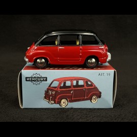 Fiat 600 Multipla 1956 Red / Black 1/48 Hachette Mercury 56