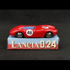 Lancia D24 Spider n° 48 1957 Red 1/48 Hachette Mercury 56