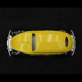 Volkswagen Beetle Swiss Post 1955 Yellow / Black 1/48 Hachette Mercury 56