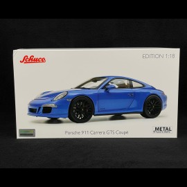Porsche 911 Carrera GTS Type 991 Coupe 2014 Saphirblau 1/18 Schuco 450039700