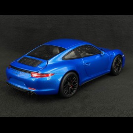 Porsche 911 Carrera GTS Type 991 Coupe 2014 Saphirblau 1/18 Schuco 450039700