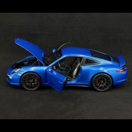 Porsche 911 Carrera GTS Type 991 Coupe 2014 Saphirblau 1/18 Schuco 450039700