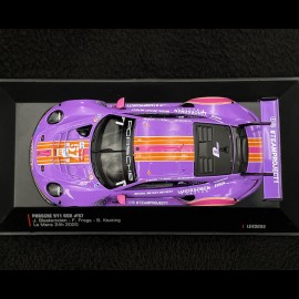 Porsche 911 RSR Type 991 n° 57 24h Le Mans 2020 1/43 Ixo Models LE43055